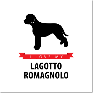 I Love My Lagotto Romagnolo Posters and Art